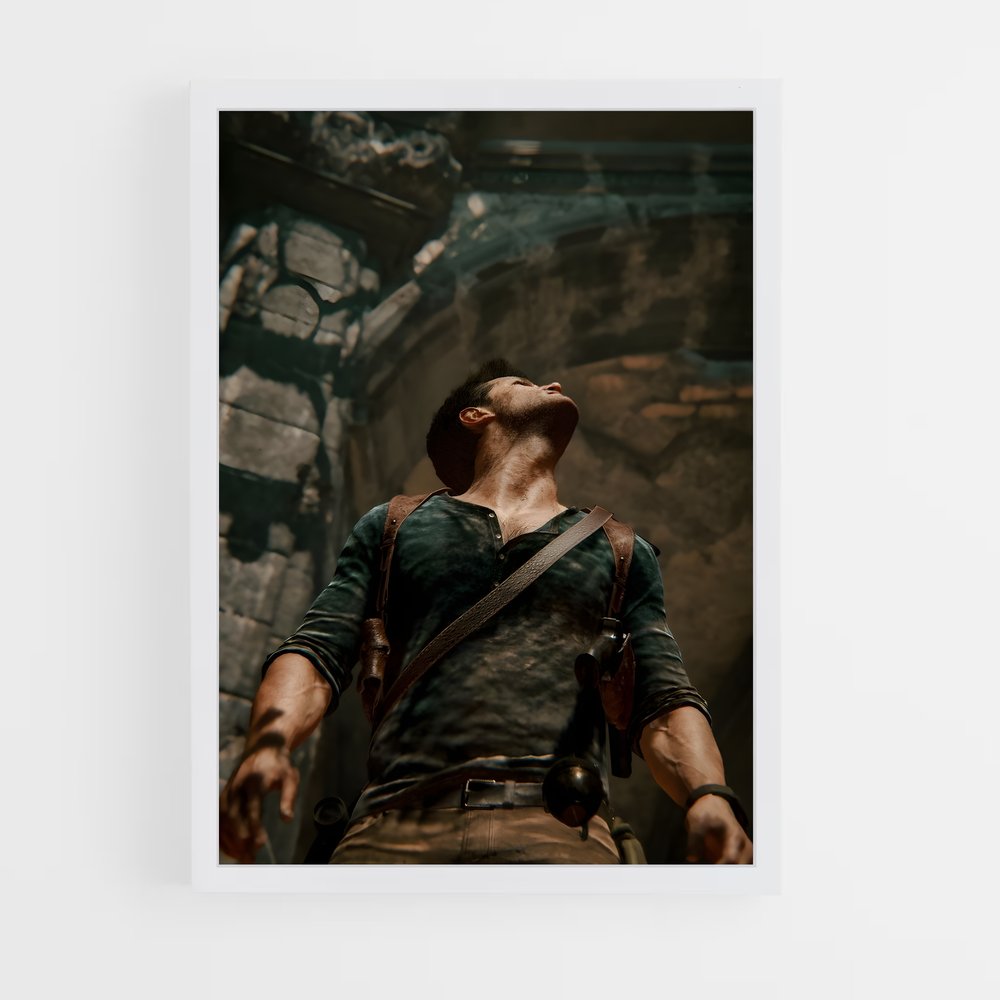 Poster Nathan Drake : Dernière Évasion – affiche Uncharted (vue 3)